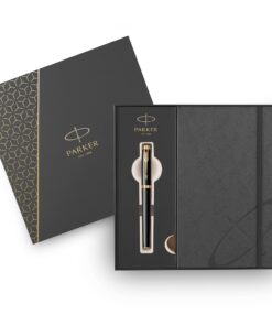 Parker poklon SET Royal Im Black GT - Nalivpero + Notes
