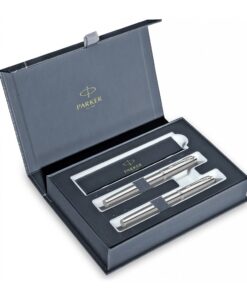 Parker poklon SET IM Stainless Steel CT - Roler + Nalivpero