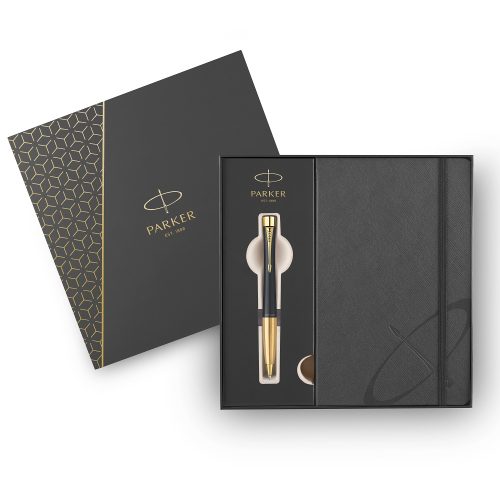 Parker poklon SET Royal Urban Black GT - Hemijska + Notes