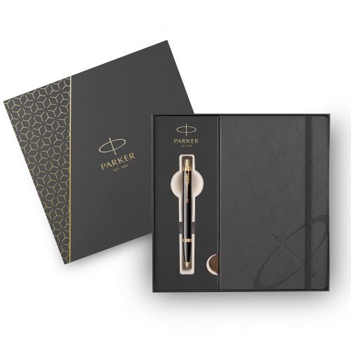 Parker poklon SET Royal Im Black GT - Hemijska + Notes