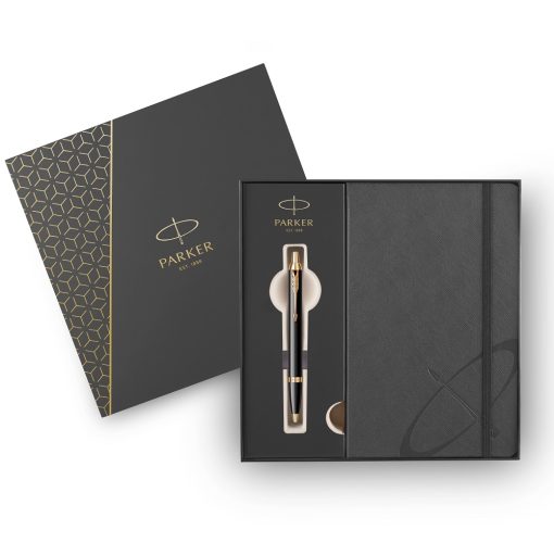 Parker poklon SET Royal Im Black GT - Hemijska + Notes