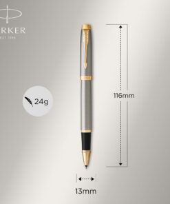Alternative view of Parker poklon SET Royal IM Brush GT - Hemijska olovka + Roler