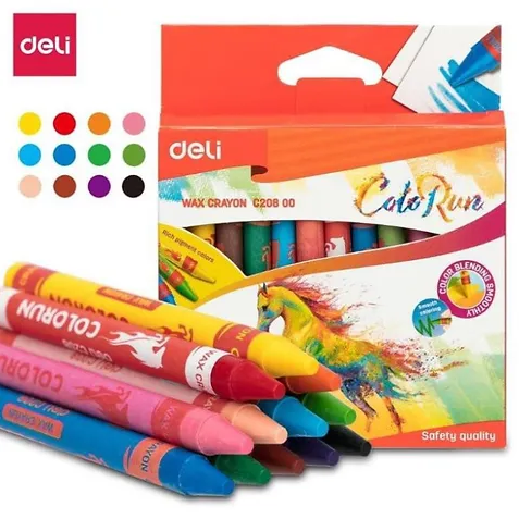 Voštane boje ColoRun C20800 1/12, Deli