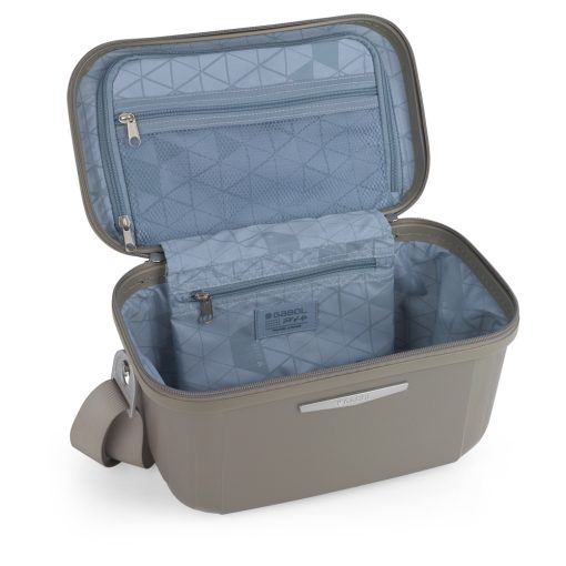 Neseser 33x24x20 cm 13l Queens metalik krem Gabol - Image 8