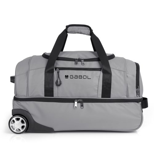 Torba putna sa točkićima 2 odeljka 55x32x29 cm  51l/2,2 kg Canada siva Gabol