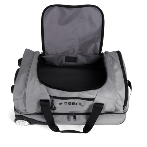 Torba putna sa točkićima 2 odeljka 55x32x29 cm  51l/2,2 kg Canada siva Gabol - Image 5