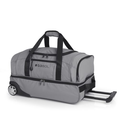 Torba putna sa točkićima 2 odeljka 55x32x29 cm  51l/2,2 kg Canada siva Gabol - Image 7