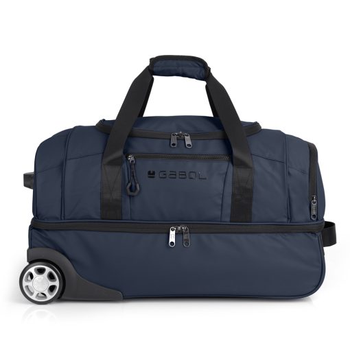 Torba putna sa točkićima 2 odeljka 55x32x29 cm  51l/2,2 kg Canada tamno plava Gabol