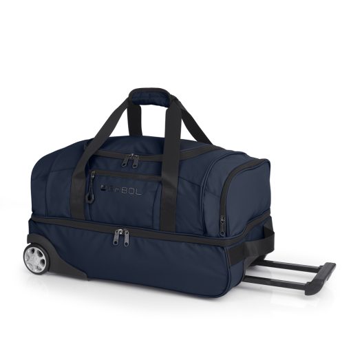 Torba putna sa točkićima 2 odeljka 55x32x29 cm  51l/2,2 kg Canada tamno plava Gabol - Image 7