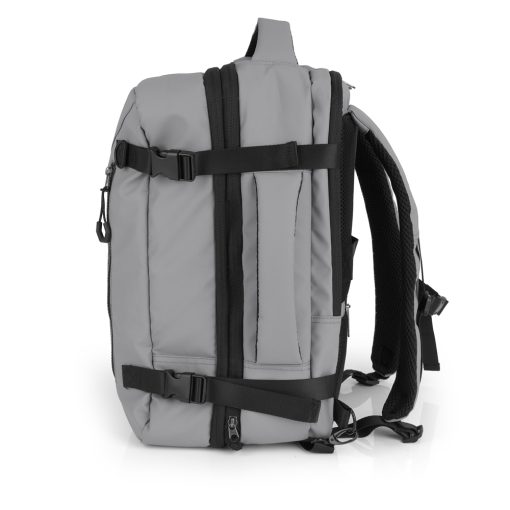 Ranac putni sa 3 odeljka 30x40x20/24 cm 24/28,8l - 1kg Canada siva Gabol - Image 2