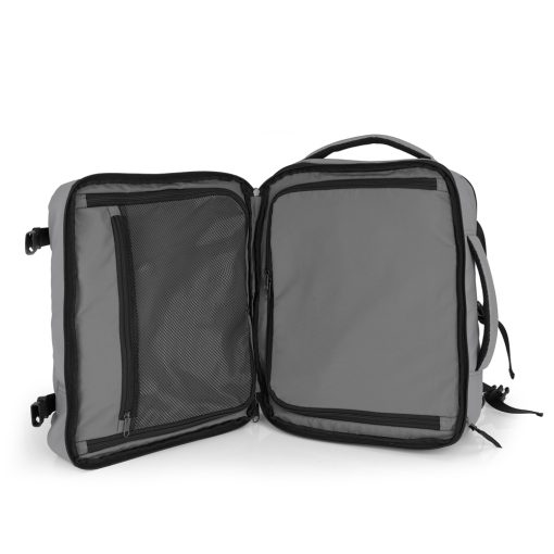 Ranac putni sa 3 odeljka 30x40x20/24 cm 24/28,8l - 1kg Canada siva Gabol - Image 4