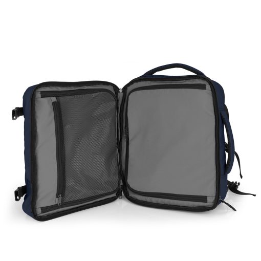 Ranac putni sa 3 odeljka 30x40x20/24 cm 24/28,8l - 1kg Canada tamno plava Gabol - Image 4