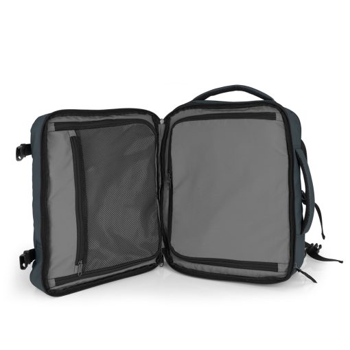 Ranac putni sa 3 odeljka 30x40x20/24 cm 24/28,8l - 1kg Canada tamno zelena Gabol - Image 4