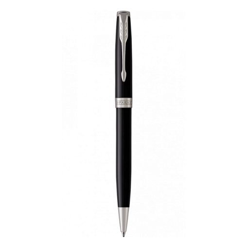 Parker poklon SET Sonet Black CT - Hemijska olovka + Roler - Image 3