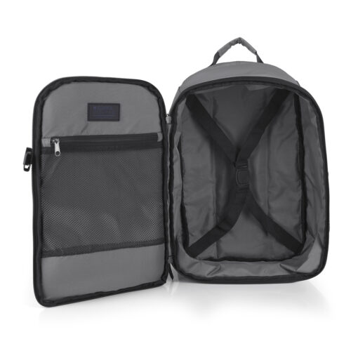 Ranac putni sa 2 odeljka 25x40x20/23 cm 20/23l - 0,62kg Canada siva Gabol - Slika 6