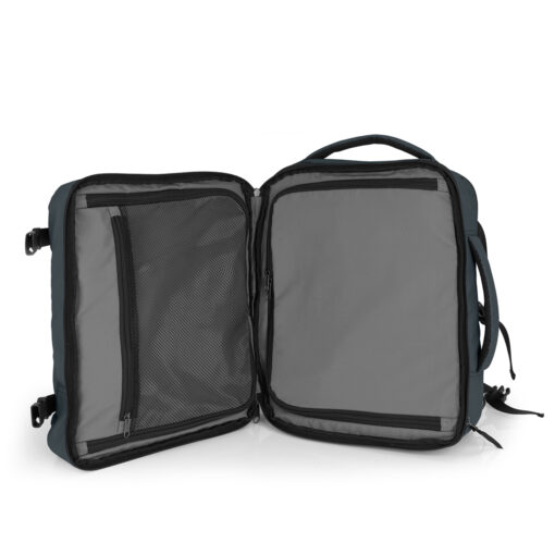 Ranac putni sa 3 odeljka 30x40x20/24 cm 24/28,8l - 1kg Canada tamno zelena Gabol - Image 4