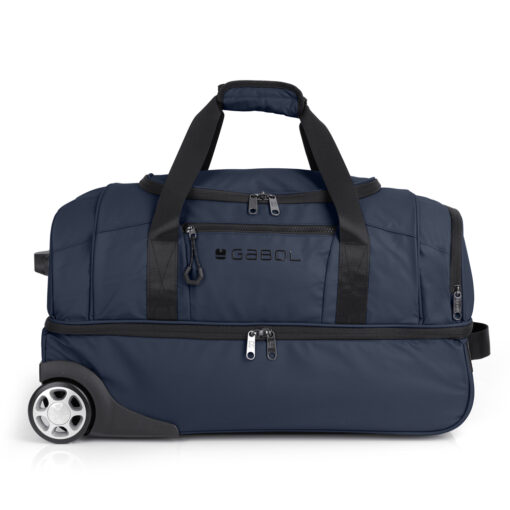 Torba putna sa točkićima 2 odeljka 55x32x29 cm  51l/2,2 kg Canada tamno plava Gabol