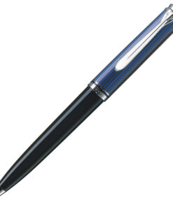 Olovka hemijska Souveran K805+kožna bela futrola+poklon kutija G30 Pelikan 933689 plavo-crna
