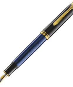 Nalivpero Souveran M800 (M)+kožna bela futrola+poklon kutija G30 Pelikan 995951 plavo-crno