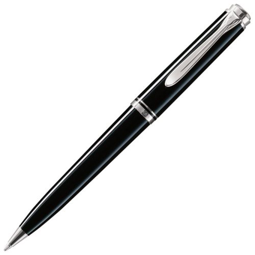 Olovka hemijska Souveran K805+kožna bela futrola+poklon kutija G30 Pelikan 926360 crna