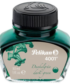 Tinta za nalivpero bočica 30ml 4001 Pelikan 300056 tamno zelena (darkgreen)