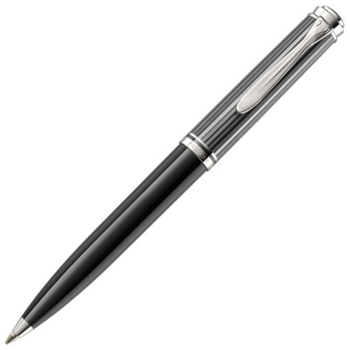 Olovka hemijska Souveran K605+poklon kutija G30 Strasemann Pelikan 813648 sivo-crna