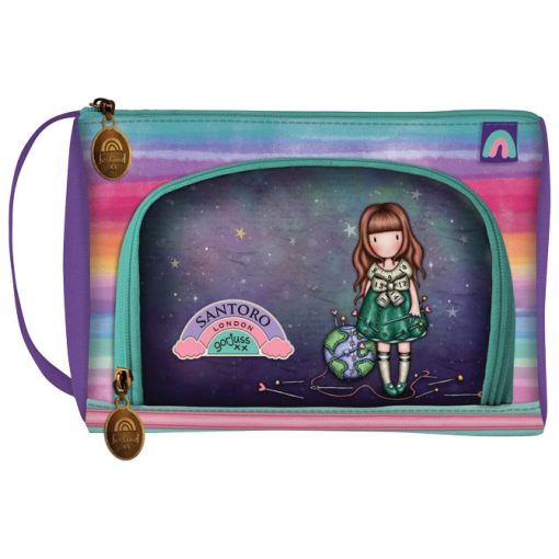 Pernica Jumbo 1zip 1džep Be Kind To Our Planet Gorjuss 1196GJ03!!