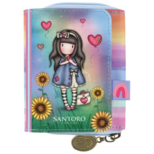 Novčanik na preklop sa kopčom i zipom Be Kind ToYourself Gorjuss 1204GJ04!!