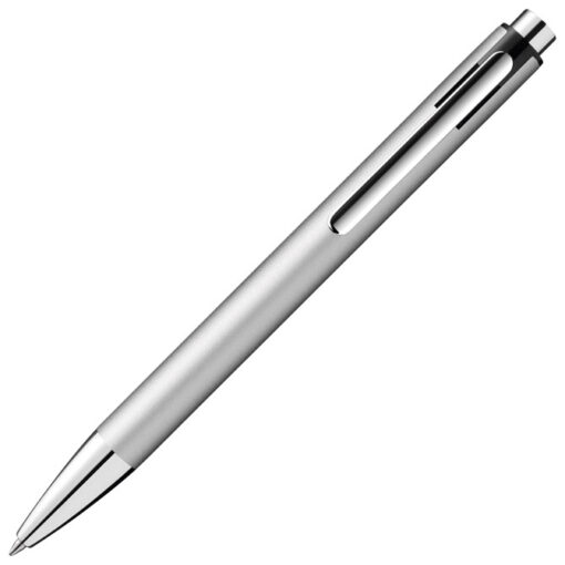 Olovka hemijska Snap Metallic K10+poklon kutija G24 uložak plavi Pelikan 821223 srebrna - Slika 2