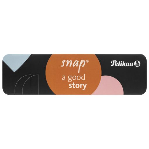 Olovka hemijska Snap Metallic K10+poklon kutija G24 uložak plavi Pelikan 821247 zlatna - Image 3