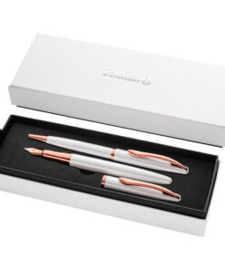 Set nalivpero+olovka hemijska Jazz Noble Elegance+poklon kutija G25 Pelikan 821865 biserno beli!