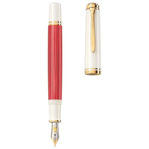 Nalivpero Souveran M600 (M) u specijalnoj poklon kutiji Pelikan 823111 crveno-belo!!