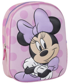 Ranac predškolski 3D Minnie Cerda 2100005113 roze