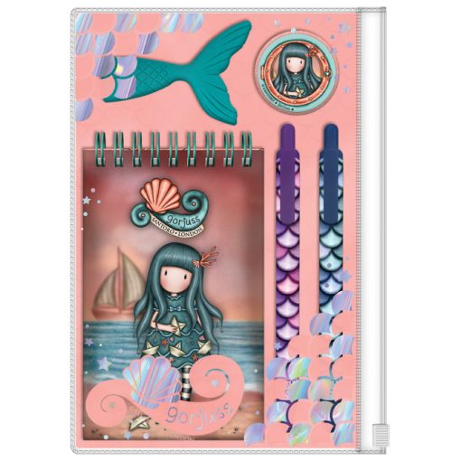 Set za pisanje u fascikli sa zipom Washed Ashore Gorjuss 1294GJ04