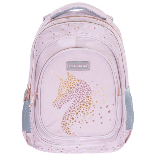Ranac đački anatomski 3zipa AB330 Golden Effect Rose Gold 24.Head 502023085 svetlo roze