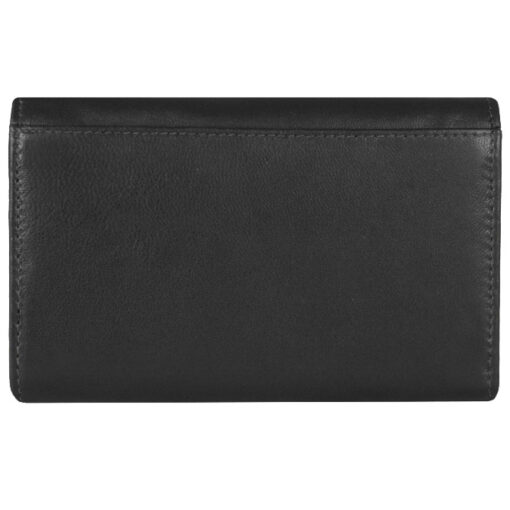 Novčanik kožni ženski srednji sa kopčom Pierre Cardin 455TILAK131 crni - Slika 3