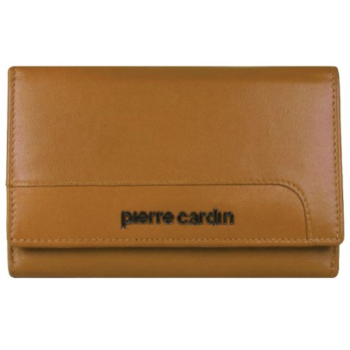 Novčanik kožni ženski srednji sa kopčom Pierre Cardin 455TILAK131 oker