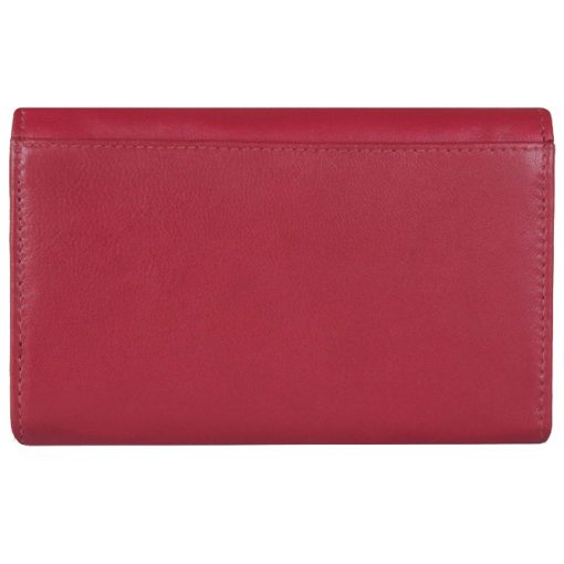 Novčanik kožni ženski srednji sa kopčom Pierre Cardin 455TILAK131 crveni - Image 3