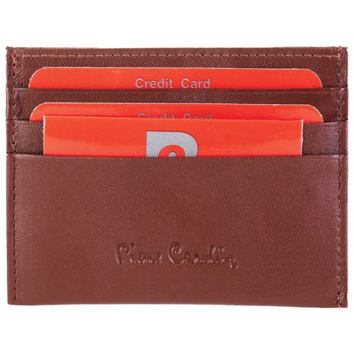Korice kožne za kartice 6mesta sa pregradom Pierre Cardin 2475TILAK42 braon