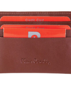 Korice kožne za kartice 6mesta sa pregradom Pierre Cardin 2475TILAK42 braon