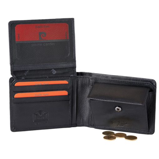 Novčanik kožni muški Pierre Cardin 8806TILAK99 crni - Image 2