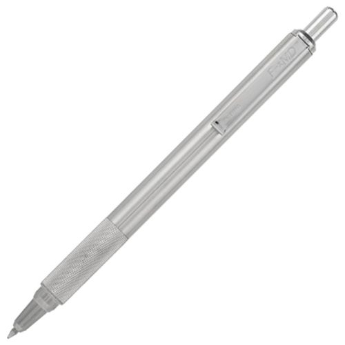 Olovka hemijska 0,7mm sa rebrastim gripom F-XMD Zebra 24270 srebrna
