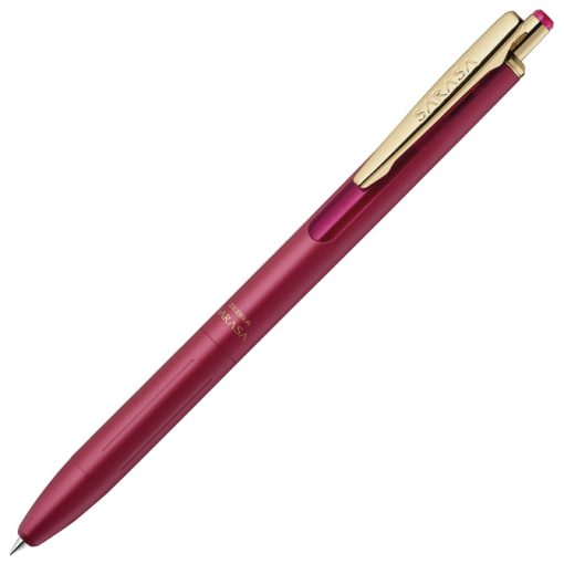 Roler gel 0,5mm Sarasa Grand Zebra 66817/31902 metalik bordo-zlatna blister - Image 2