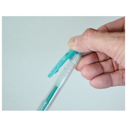 Roler gel 0,5mm sa gumenim gripom (uložak tamno zeleni) Sarasa Clip Zebra 35134 tamno zeleni - Image 2