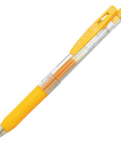 Roler gel 0,5mm sa gumenim gripom (uložak žuti) Sarasa Clip Zebra 35135 žuti