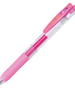 Roler gel 0,5mm sa gumenim gripom (uložak pastelno roze) Sarasa Clip Zebra 35137 pastelno roze