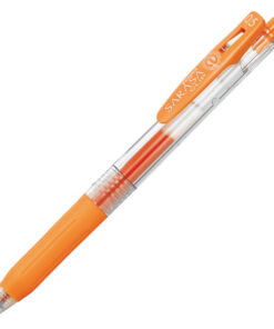Roler gel 0,5mm sa gumenim gripom (uložak narandžasti) Sarasa Clip Zebra 14319 narandžasti