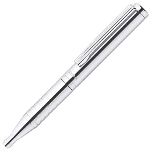 Olovka hemijska teleskopska 0,7mm u poklon kutiji SL-F1 Zebra 00578 srebrna - Image 2