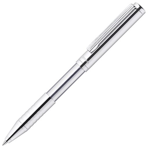 Olovka hemijska teleskopska 0,7mm u poklon kutiji SL-F1 Zebra 00578 srebrna - Image 3