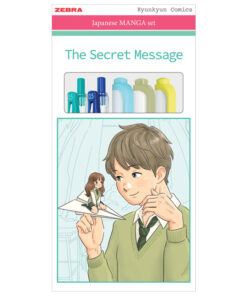 Set Manga The Secret Message (roler Sarasa Clip pk2+flomaster obostraniMildliner pk3) Zebra 56534